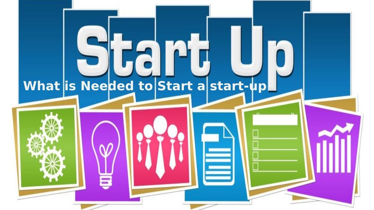 What is Needed to Start a start-up