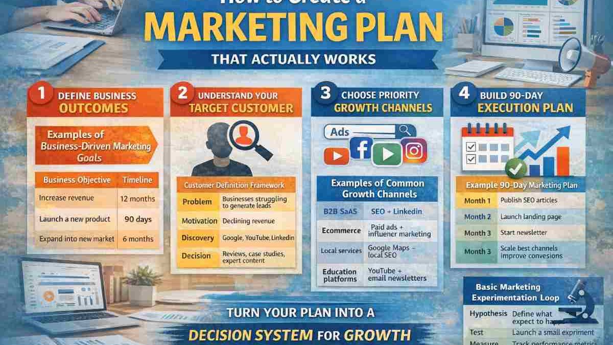 How to Create a Marketing Plan That Actually Works in 2026