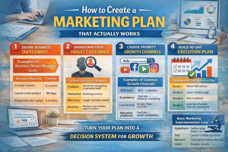 create a marketing plan