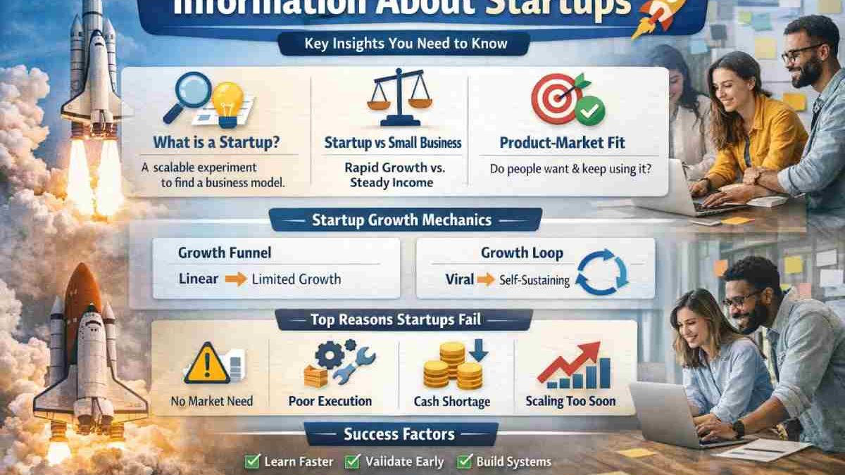Information About Startups: Complete 2026 Guide