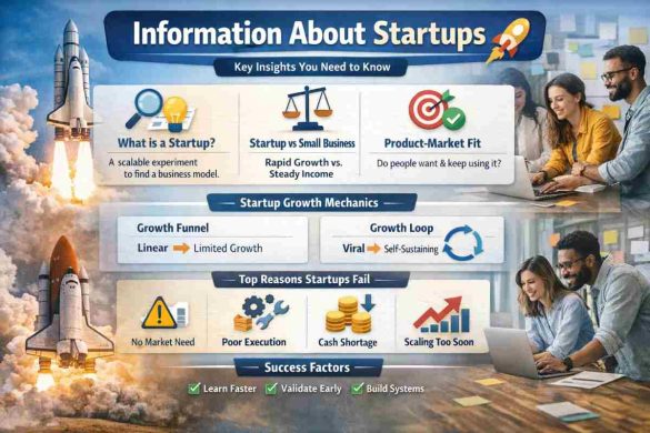 information about startups