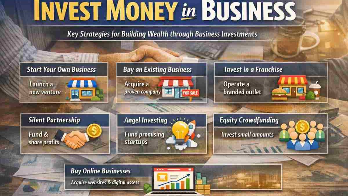 How to Invest Money in Business 7 Smart Ways