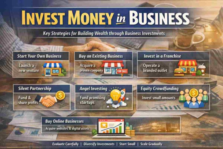 invest money in business