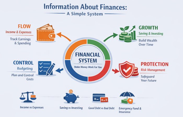 information about finances
