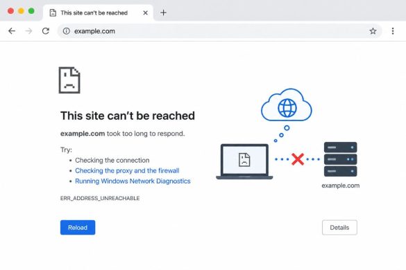 unreachable error